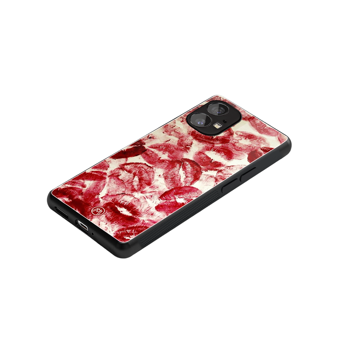 lip glam back phone cover | glass case for nothing phone 1