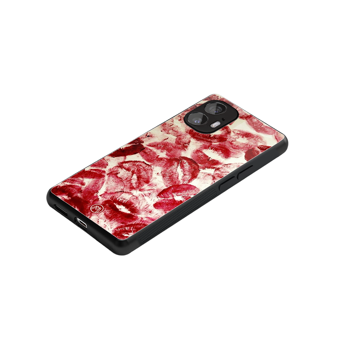 lip glam back phone cover | glass case for nothing phone 2