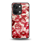 lip glam back phone cover | glass case for oneplus nord 3