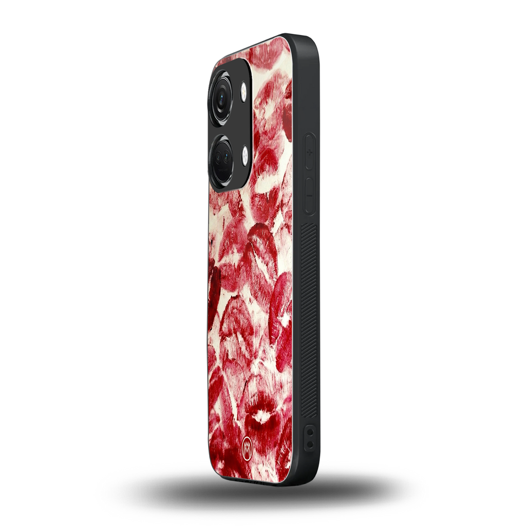 lip glam back phone cover | glass case for oneplus nord 3