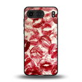 lip glam back phone cover | glass case for oneplus nord 4