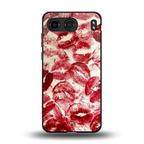 lip glam back phone cover | glass case for oneplus nord 4