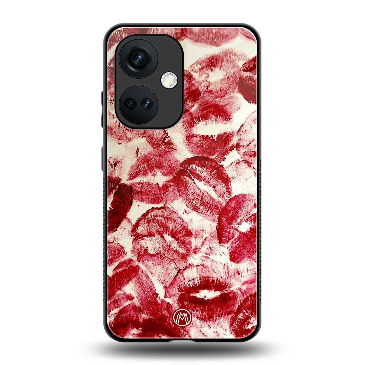 lip glam back phone cover | glass case for oneplus nord ce 3