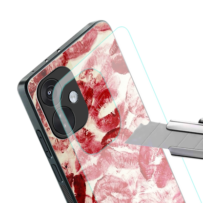 lip glam back phone cover | glass case for oneplus nord ce 3