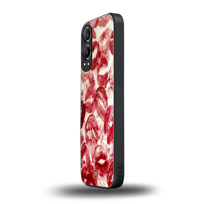 lip glam back phone cover | glass case for oneplus nord ce 4 lite