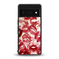 lip glam back phone cover | glass case for google pixel 6 pro
