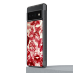 lip glam back phone cover | glass case for google pixel 6 pro