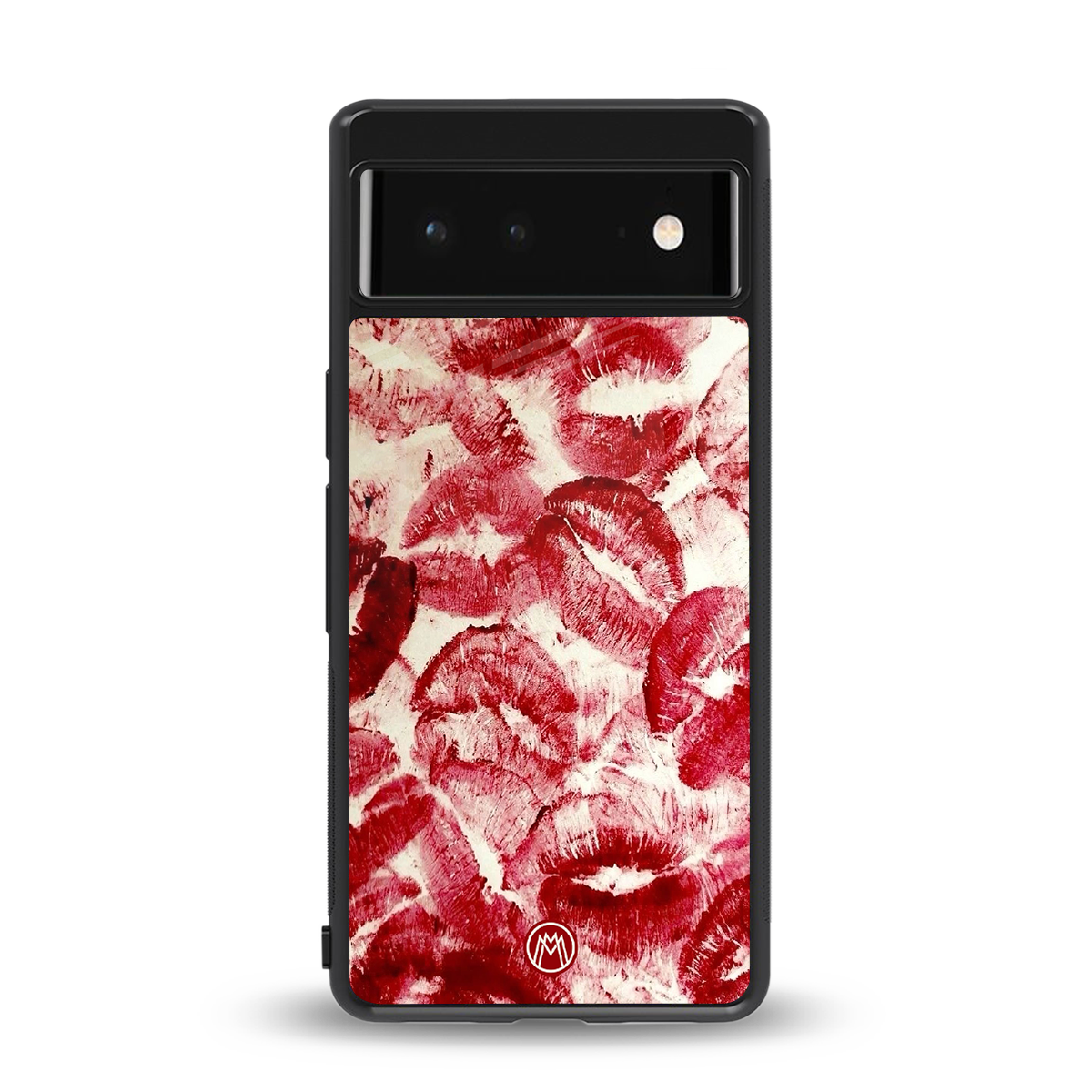 lip glam back phone cover | glass case for Google Pixel 6A