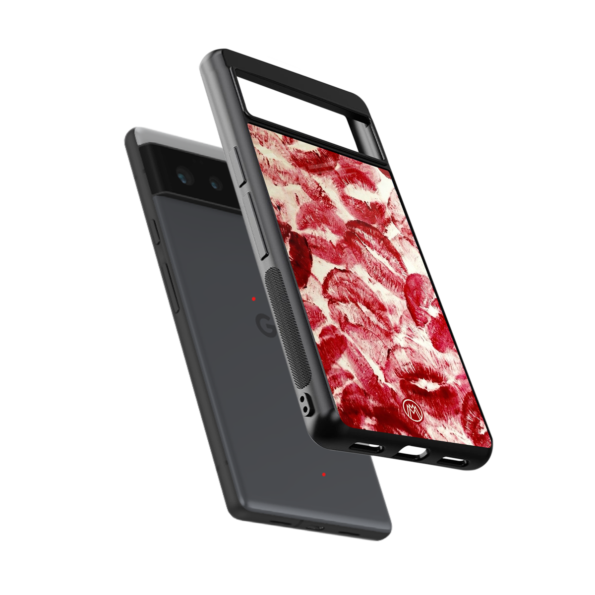 lip glam back phone cover | glass case for Google Pixel 6A