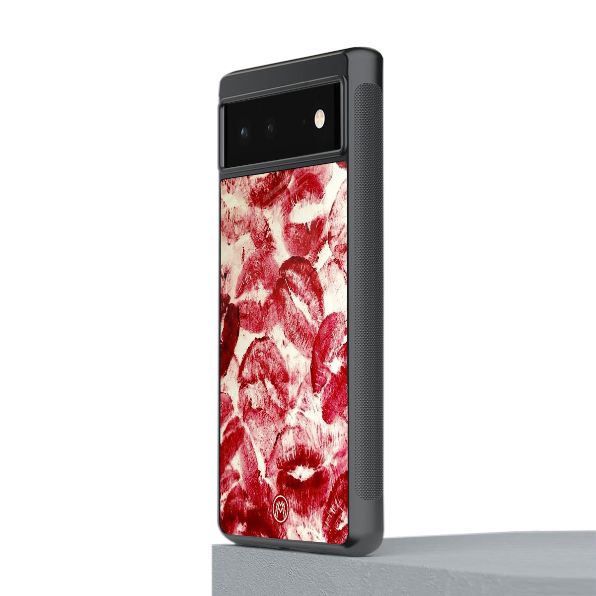 lip glam back phone cover | glass case for Google Pixel 6A