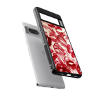 lip glam back phone cover | glass case for google pixel 7 pro