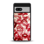 lip glam back phone cover | glass case for Google Pixel 7A