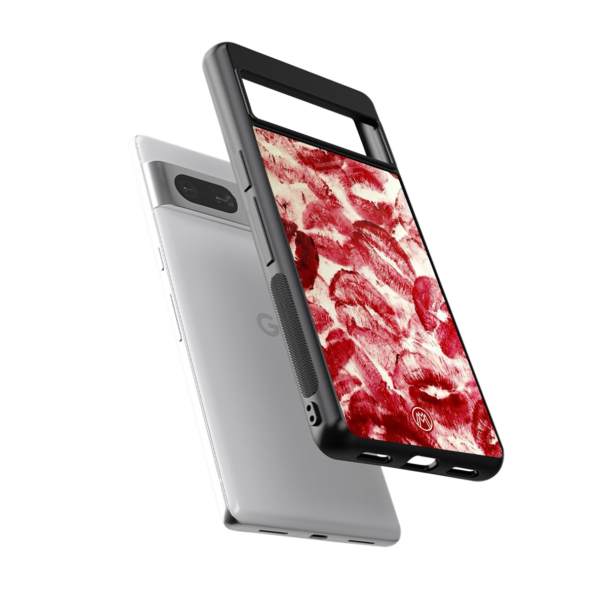 lip glam back phone cover | glass case for Google Pixel 7A