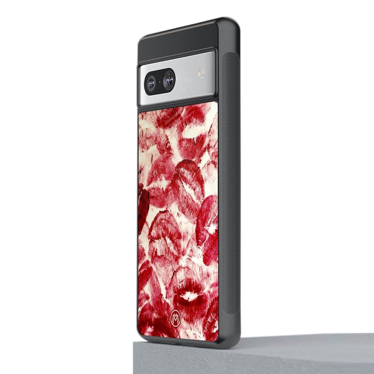 lip glam back phone cover | glass case for Google Pixel 7A