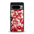 lip glam back phone cover | glass case for google pixel 8 pro
