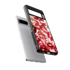 lip glam back phone cover | glass case for google pixel 8 pro