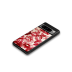 lip glam back phone cover | glass case for google pixel 8 pro