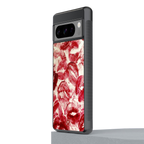 lip glam back phone cover | glass case for google pixel 8 pro