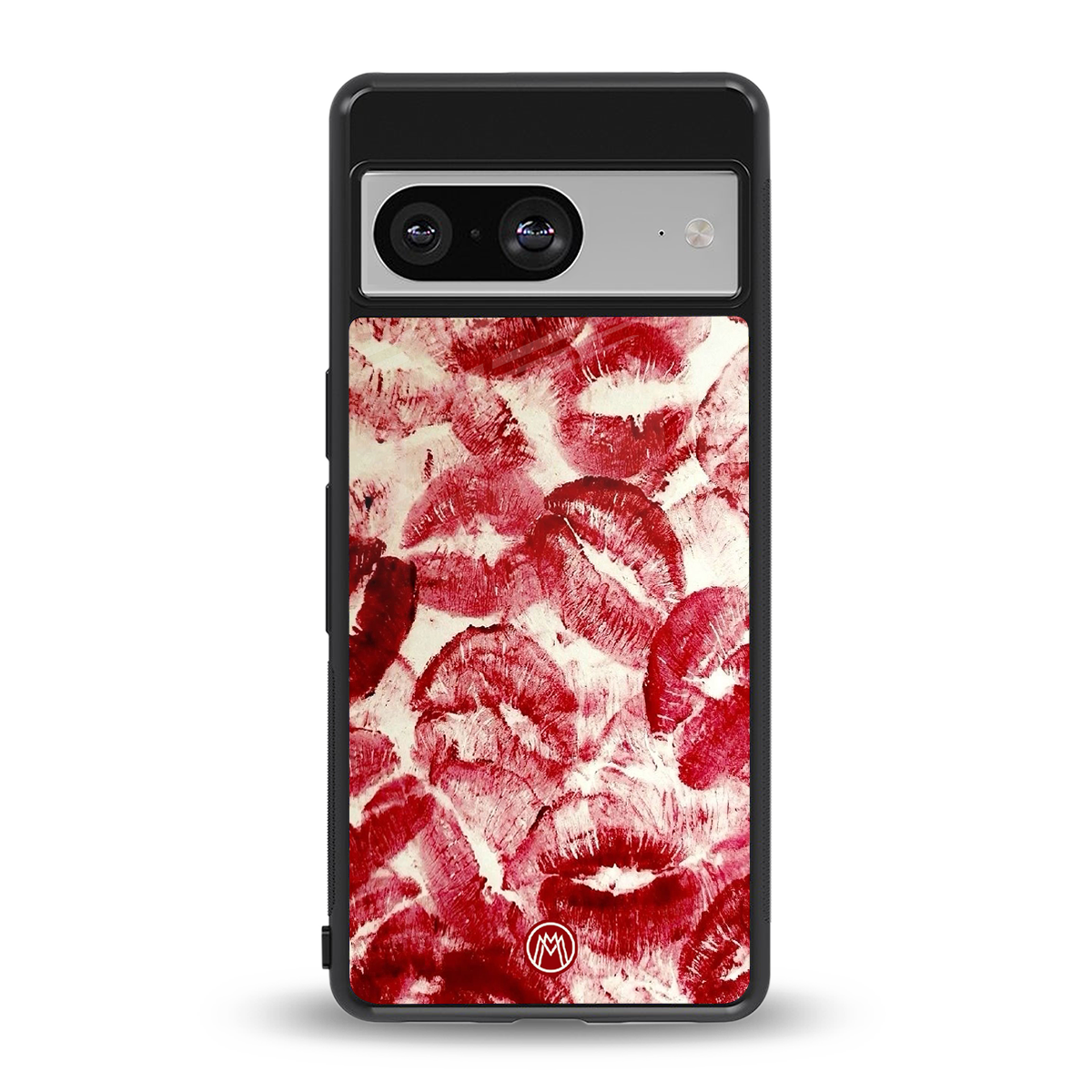lip glam back phone cover | glass case for Google Pixel 8