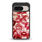 lip glam back phone cover | glass case for google pixel 9