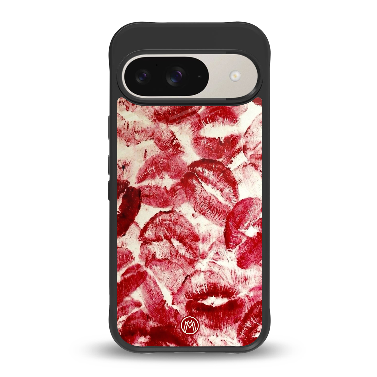 lip glam back phone cover | glass case for google pixel 9