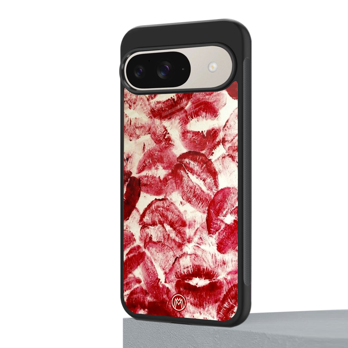 lip glam back phone cover | glass case for google pixel 9