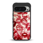 lip glam back phone cover | glass case for google pixel 9 pro