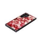 lip glam back phone cover | glass case for samsung galaxy s23 ultra