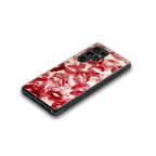 lip glam back phone cover | glass case for samsung galaxy s25 ultra