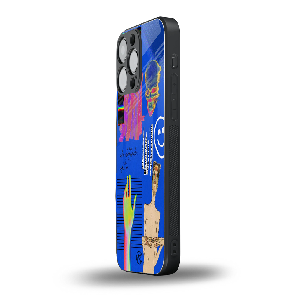 lip love back phone cover | glass case for iphone 13 pro max