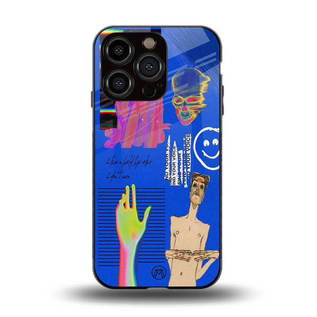 lip love back phone cover | glass case for iphone 13 pro