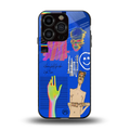 lip love back phone cover | glass case for iphone 13 pro