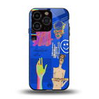 lip love back phone cover | glass case for iphone 13 pro