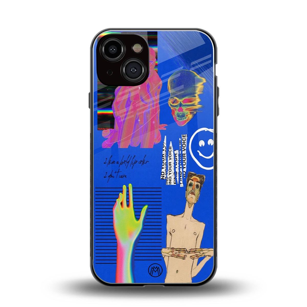 lip love back phone cover | glass case for iphone 13