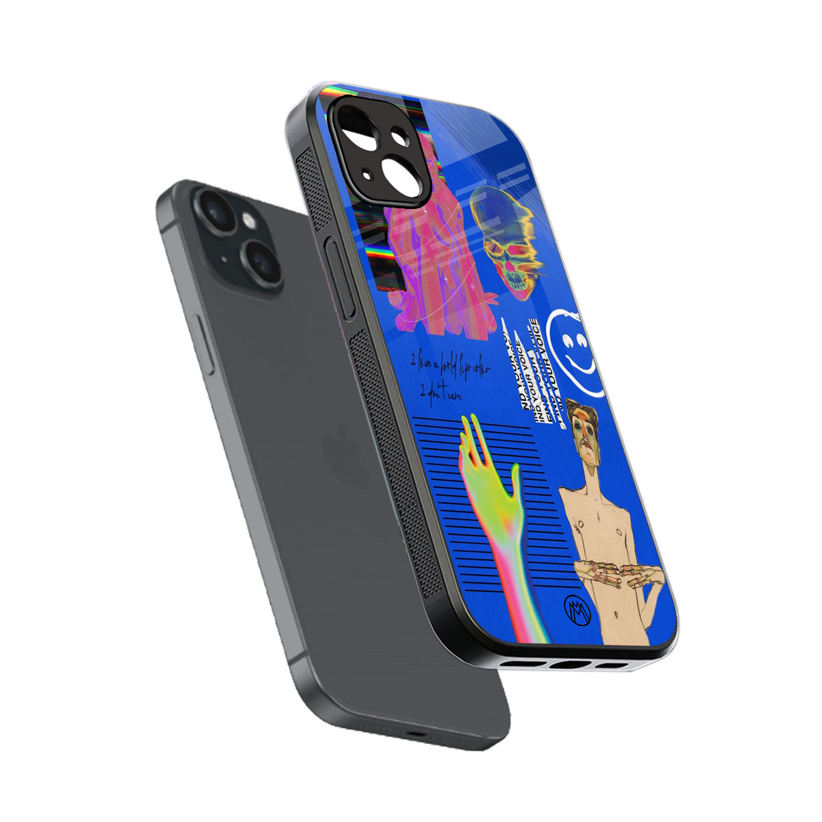lip love back phone cover | glass case for iphone 14 plus