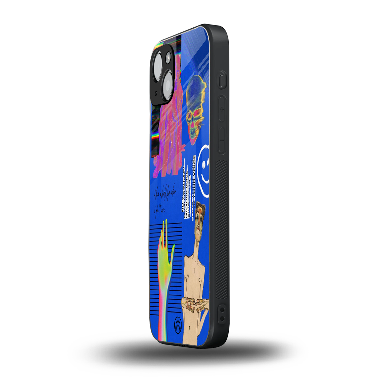 lip love back phone cover | glass case for iphone 14 plus