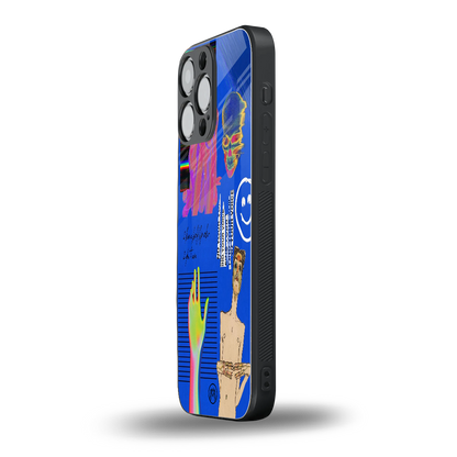 lip love back phone cover | glass case for iphone 14 pro max