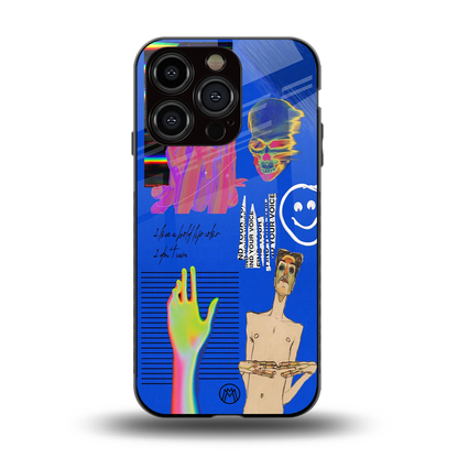 lip love back phone cover | glass case for iphone 15 pro