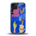 lip love back phone cover | glass case for iphone 15