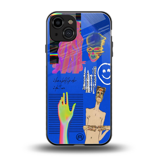 lip love back phone cover | glass case for iphone 15
