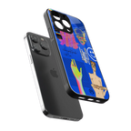 lip love back phone cover | glass case for iphone 16 pro max
