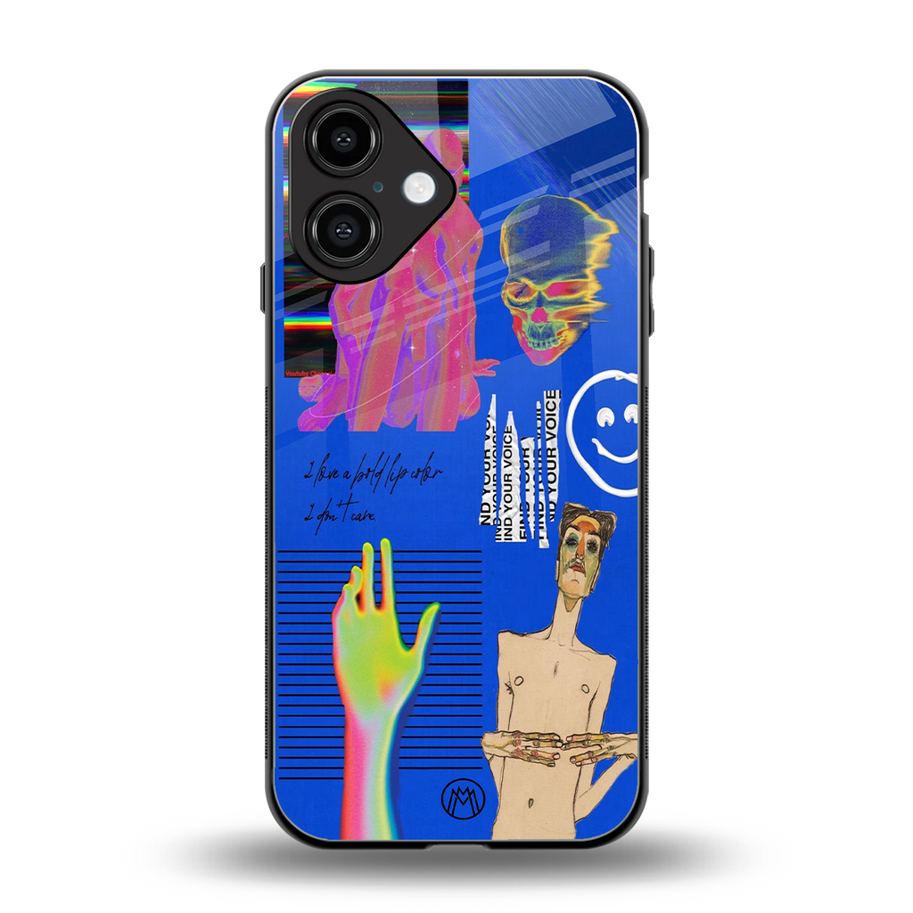 lip love back phone cover | glass case for iphone 16