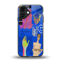 lip love back phone cover | glass case for iphone 16