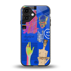 lip love back phone cover | glass case for iphone 16