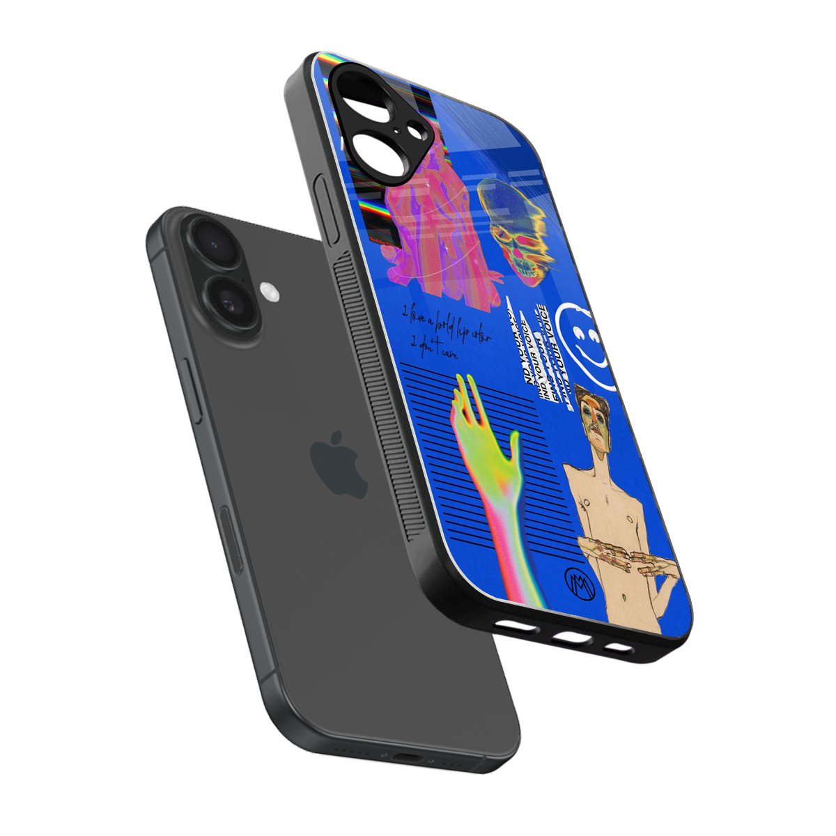 lip love back phone cover | glass case for iphone 16