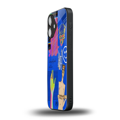 lip love back phone cover | glass case for iphone 16