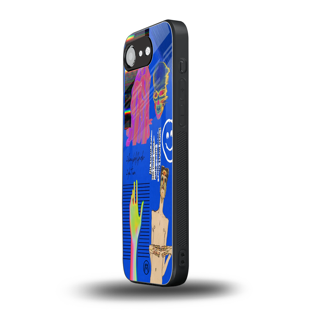 lip love back phone cover | glass case for iphone 16e