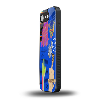 lip love back phone cover | glass case for iphone 16e