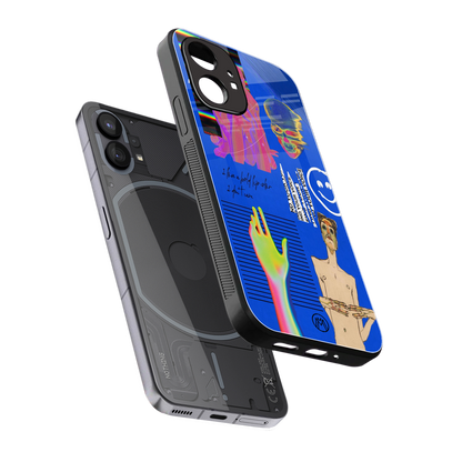 lip love back phone cover | glass case for nothing phone 1