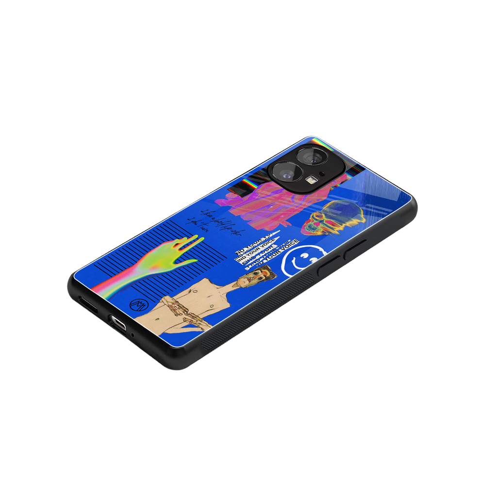 lip love back phone cover | glass case for nothing phone 1